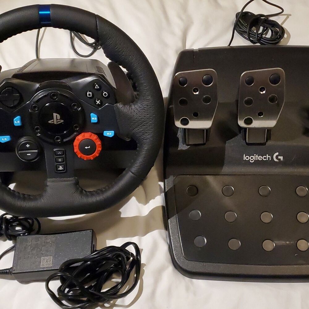 Logitech G29 Racing System - Wheel and Pedals (PS4,PS5, Playstation,PC)